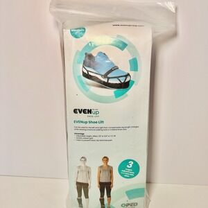 EvenUp Shoe Lift Balancer Leveler Size M Medium Men 8.5-10.5 Womens 9-11 Even Up
